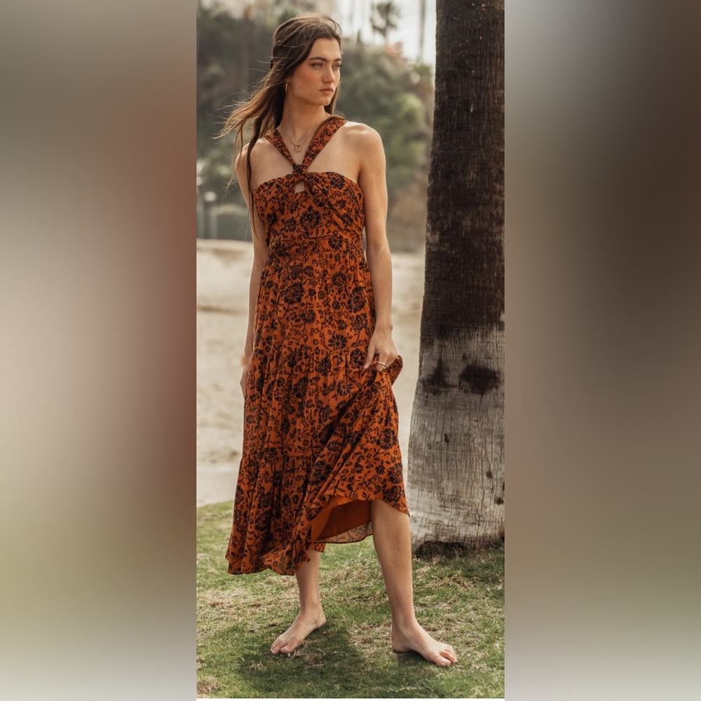 Bohme VIDA FLORAL DRESS -SIZE XL GORGEOUS NWT RETAILS $78